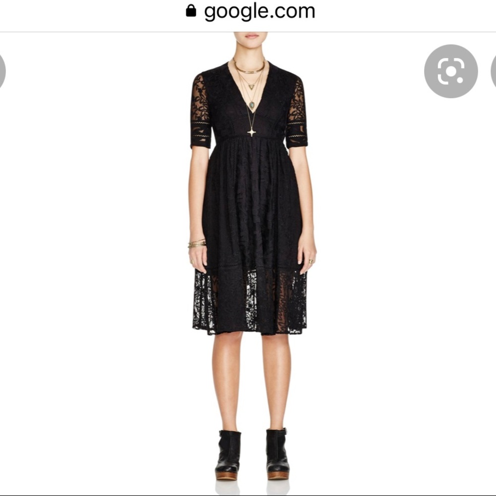 Free People Mountain Laurel Lace Dress